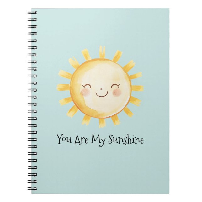 Cuaderno Feliz Eres Mi Sol  (Frente)