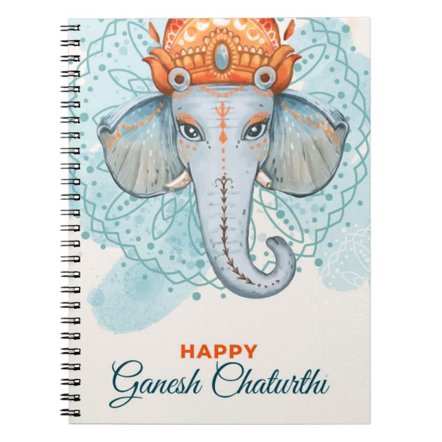 Cuaderno Feliz Ganesh Chaturthi (Frente)