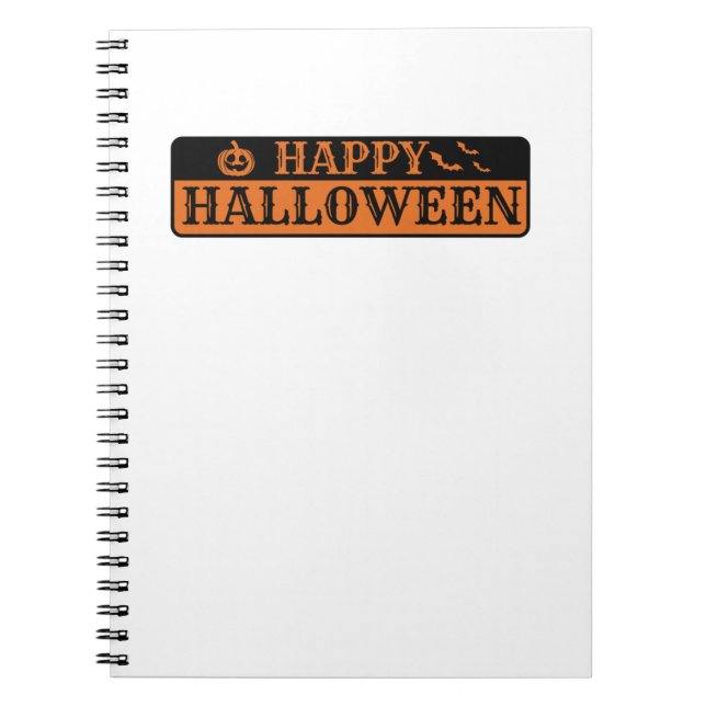 Cuaderno Feliz Halloween (Frente)