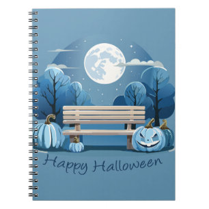 Cuaderno Feliz Halloween Azul