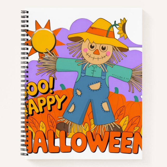 Cuaderno Feliz Halloween chico  (Anverso)