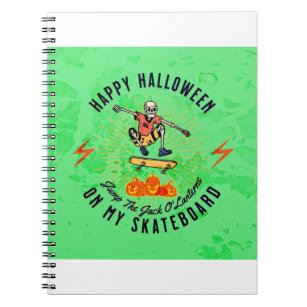 Cuaderno Feliz Halloween Salta A Las Farolas De Jack O'Lant