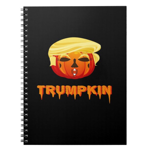 Cuaderno Feliz Halloween - Trumpkin Classic (Frente)