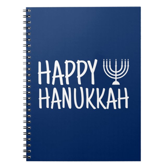 Cuaderno Feliz Hanukkah (Frente)