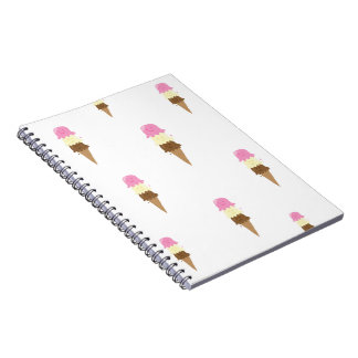 Cuaderno feliz helado