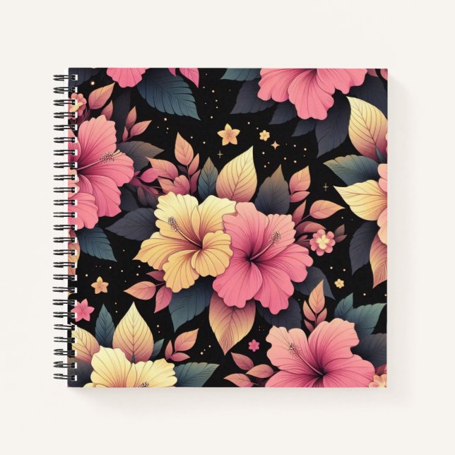 Cuaderno Feliz Hibiscus (Anverso)