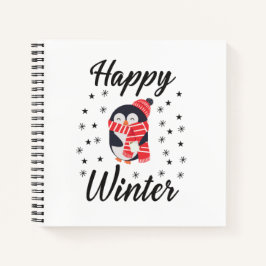 Cuaderno Feliz Invierno, Lindo Pingüino