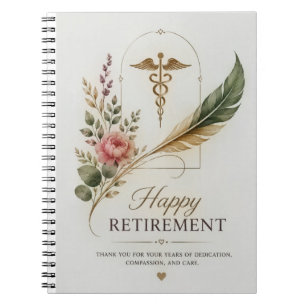 Cuaderno Feliz Jubilación Doctor Años De Cuidado