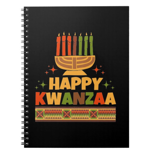 Cuaderno Feliz Kwanzaa (Frente)
