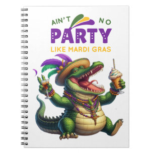 Cuaderno Feliz Mardi Gras