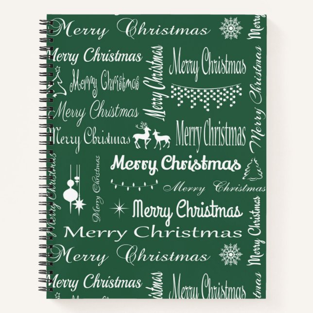 Cuaderno Feliz Navidad (Anverso)