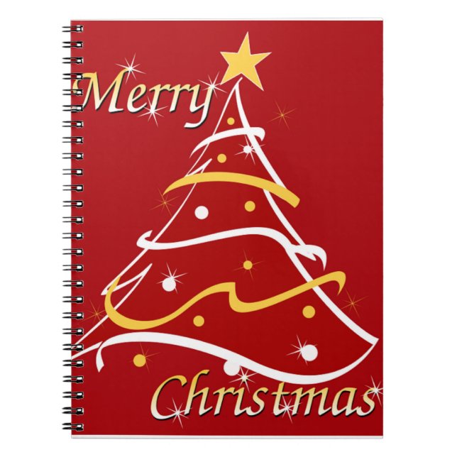 CUADERNO "FELIZ NAVIDAD" ÁRBOL (Frente)