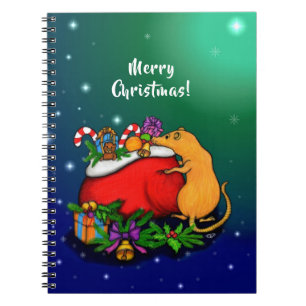 Cuaderno Feliz Navidad con el príncipe rata