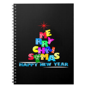 Cuaderno Feliz Navidad Feliz Año Nuevo