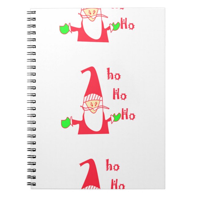 Cuaderno Feliz Navidad Feliz Navidad Feliz Navidad Gracioso (Frente)
