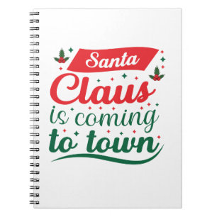 Cuaderno Feliz Navidad, Santa Claus llega a la ciudad