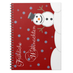 Cuaderno ¡Feliz Navidad y feliz año nuevo!