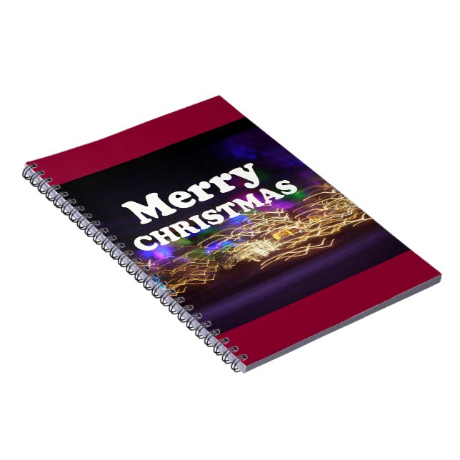 Cuaderno Feliz Navidad y un feliz saludo de Año Nuevo (Lado Derecho)