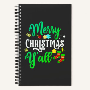 Cuaderno Feliz Navidad Y'all-85918
