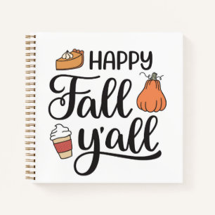 Cuaderno Feliz otoño