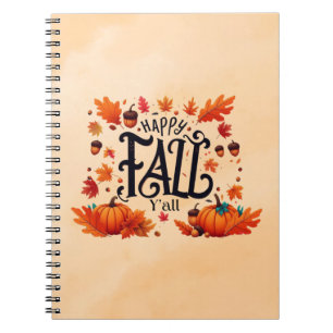 Cuaderno Feliz Otoño a todos clásico 