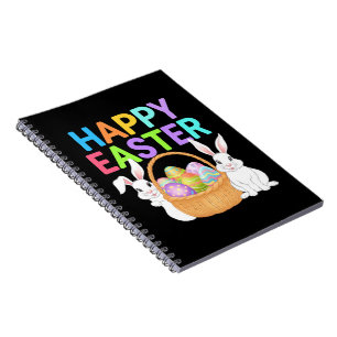 Cuaderno Feliz Pascua 2025  Huevos Conejo Conejito Lindo