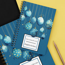 Cuaderno Feliz Pascua Bondi Polka Azul Huevos de Pascua