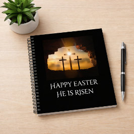 Cuaderno Feliz Pascua Él ha Resucitado Tres Cruces