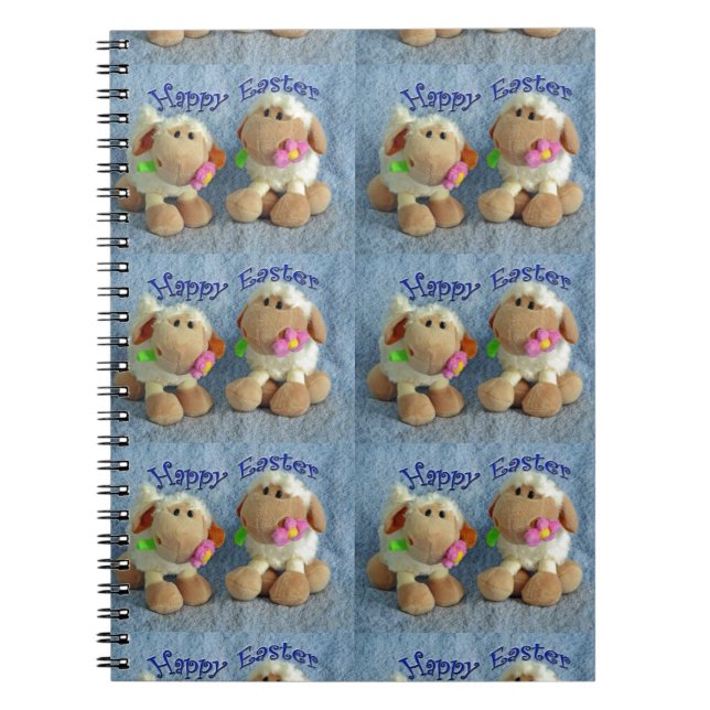Cuaderno Feliz Pascua Lambs (Frente)