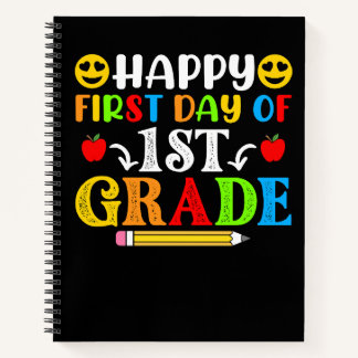 Cuaderno Feliz Primer Día De Primer Grado