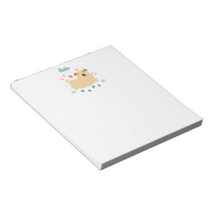 Cuaderno Feliz Pug