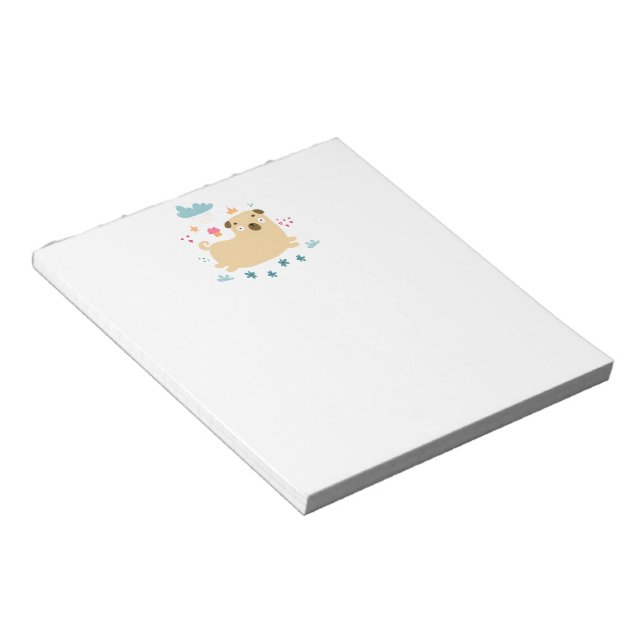 Cuaderno Feliz Pug (Lado Derecho)