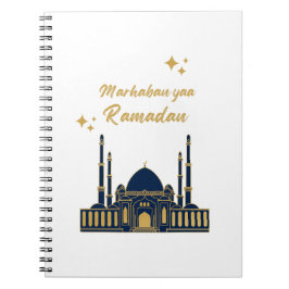 Cuaderno Feliz Ramadan Kareem -Citas de Eid Mubarak