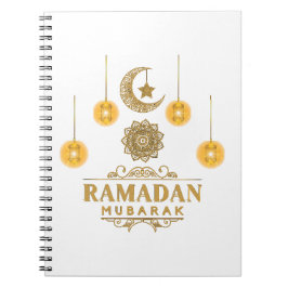Cuaderno Feliz Ramadán Kareem Y Fiesta De Eid Mubarak 2023