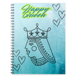 Cuaderno Feliz reina.