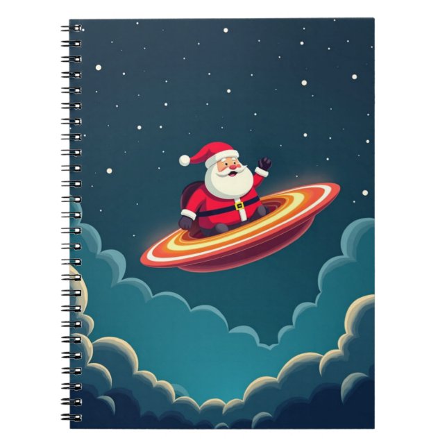 Cuaderno Feliz Santa (Frente)