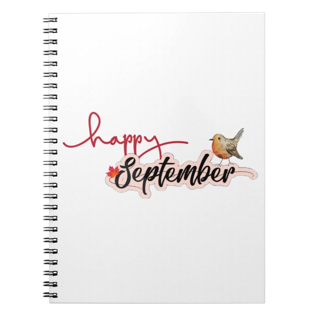 Cuaderno Feliz septiembre (Frente)