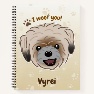 Cuaderno Feliz Shih Tzu Dog Lover I Wowty Paws