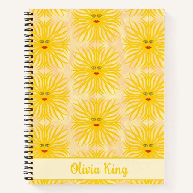 Cuaderno Feliz Sunshine (Anverso)