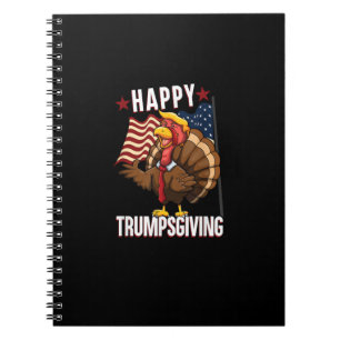 Cuaderno Feliz Trump, divertido día de gracias a Turquía