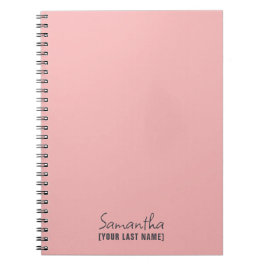 Cuaderno Feminine Minimalist | Rose Beige