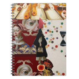 Cuaderno Feminine Surrealism in Warm Tones