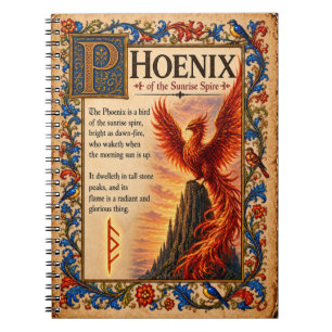 Cuaderno Fénix, Arte de Bestiario Medieval