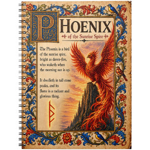 Cuaderno Fénix, Arte de Bestiario Medieval