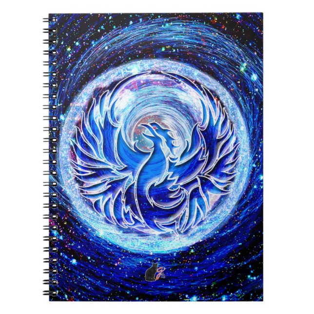 Cuaderno Fénix Azul (Frente)