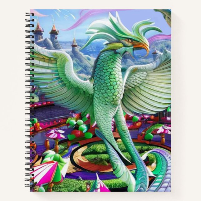 Cuaderno Fénix mágico (Anverso)