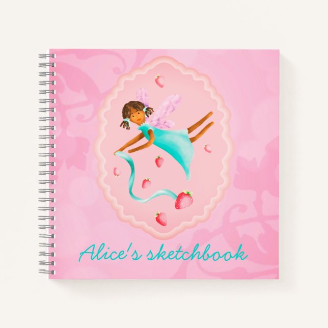 Cuaderno Feria de fresa personalizada (Anverso)