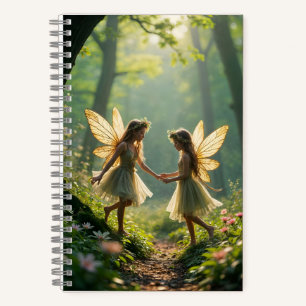Cuaderno Ferias en juego en el bloc de notas del bosque