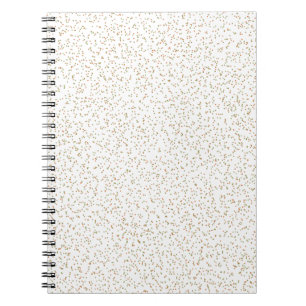 Cuaderno Fern de primavera, puntos verdes y Naranjas