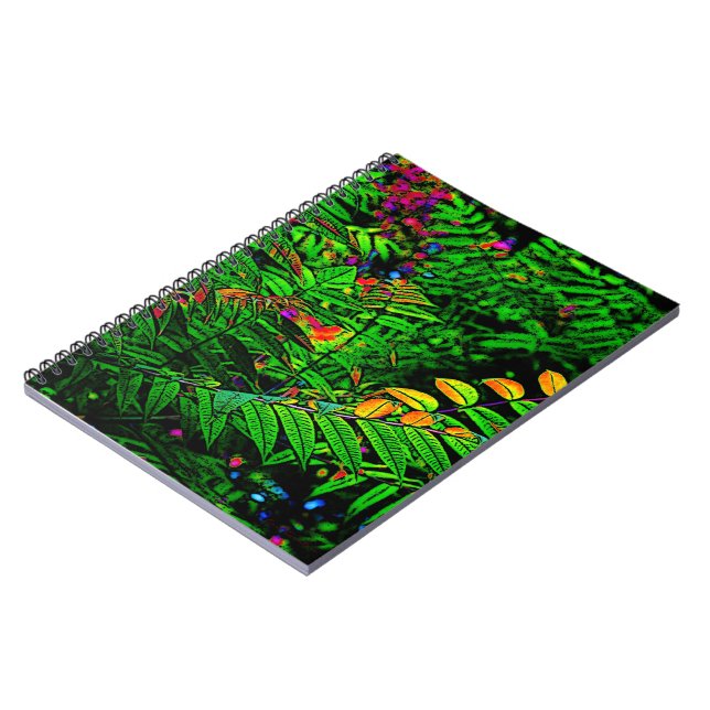 Cuaderno Fern deja el bloc de notas (Lado Izquierdo)